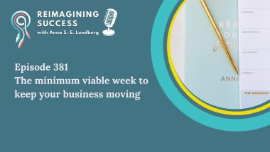 minimum viable week